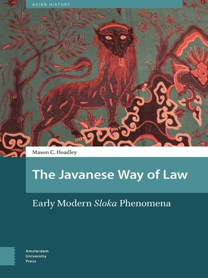cover image of The Javanese Way of Law